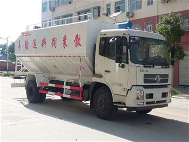 东风天锦20立方散装饲料运输车