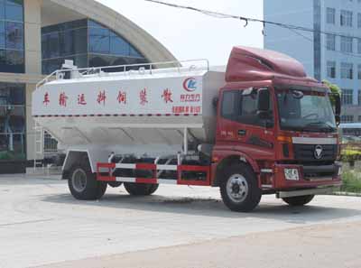 欧曼单桥20方散装饲料运输车