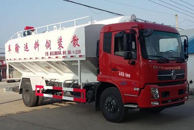 东风天锦CLW5165ZSLD5型散装饲料运输车