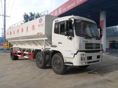 天锦三轴30立方散装饲料运输车