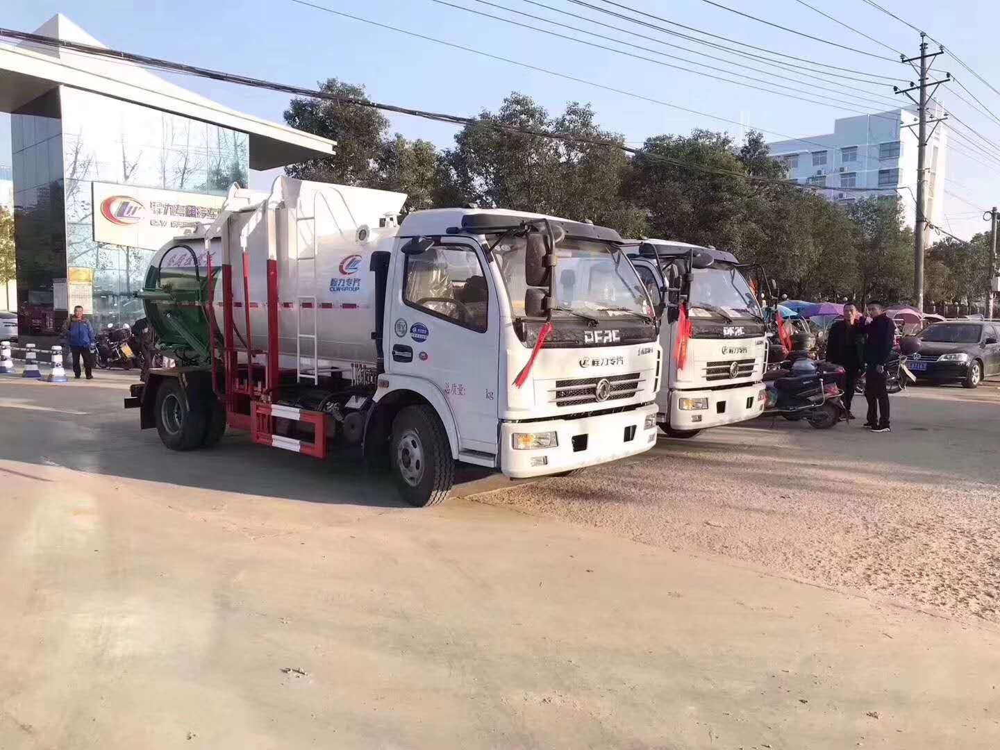 东风7吨罐式餐厨垃圾车