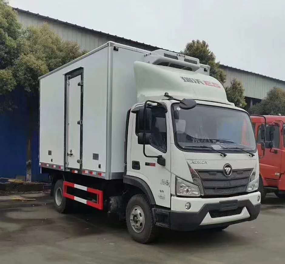 瑞沃ES3蓝牌重载23立方冷藏车