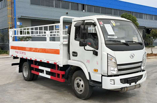 依维柯跃进4.2米蓝牌气瓶运输车