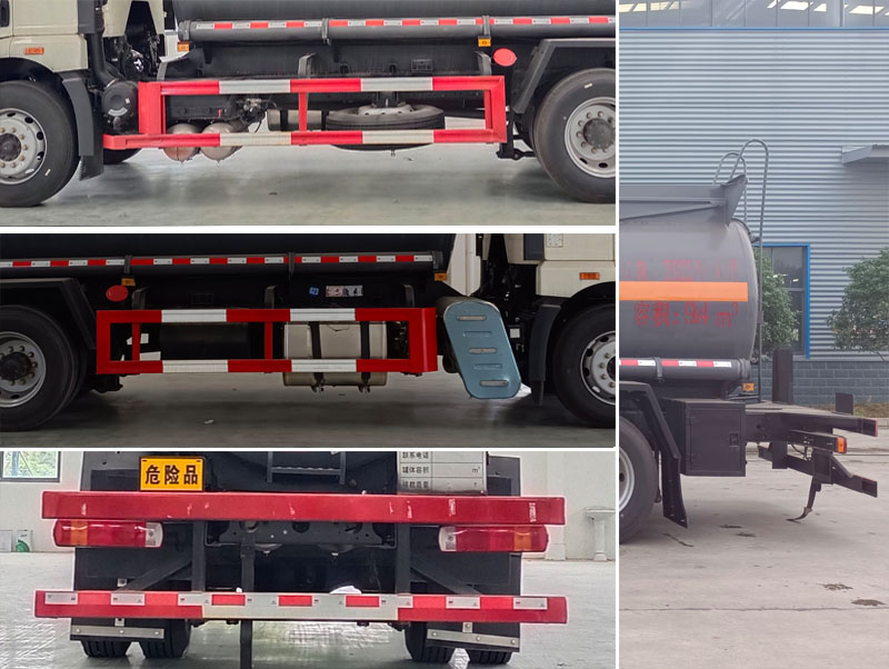 程力牌CL5180GFWC6型腐蚀性物品罐式运输车