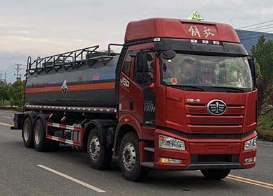 程力牌CL5320GFWC6型腐蚀性物品罐式运输车