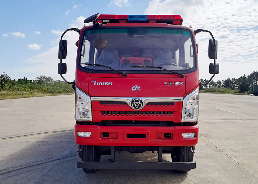 三环4×4四驱森林消防车