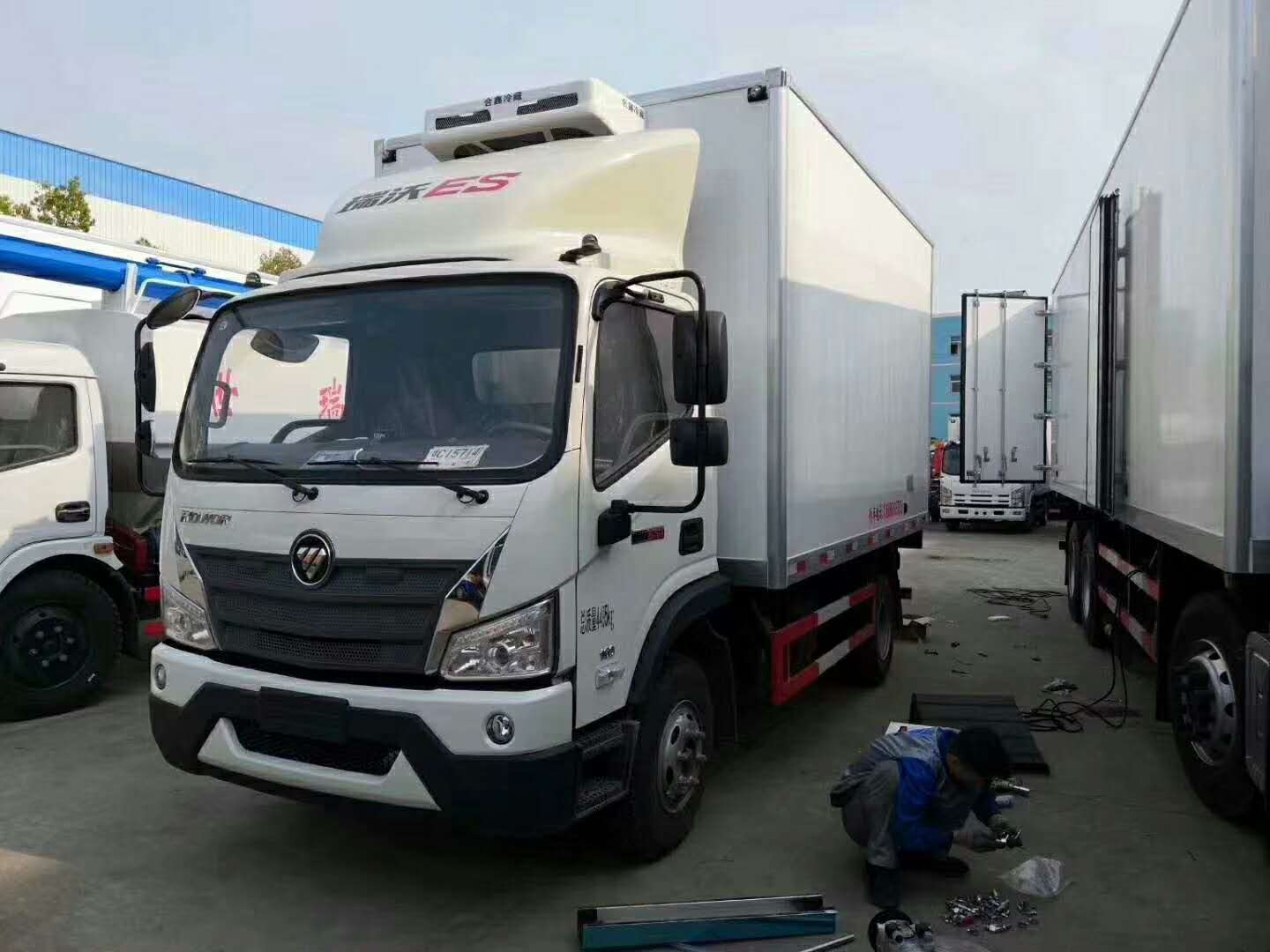 蓝牌重载小霸王冷藏车推介——福田新款ES3冷藏车