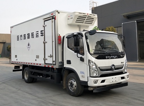 福田奥铃5米1国六医疗废物转运车