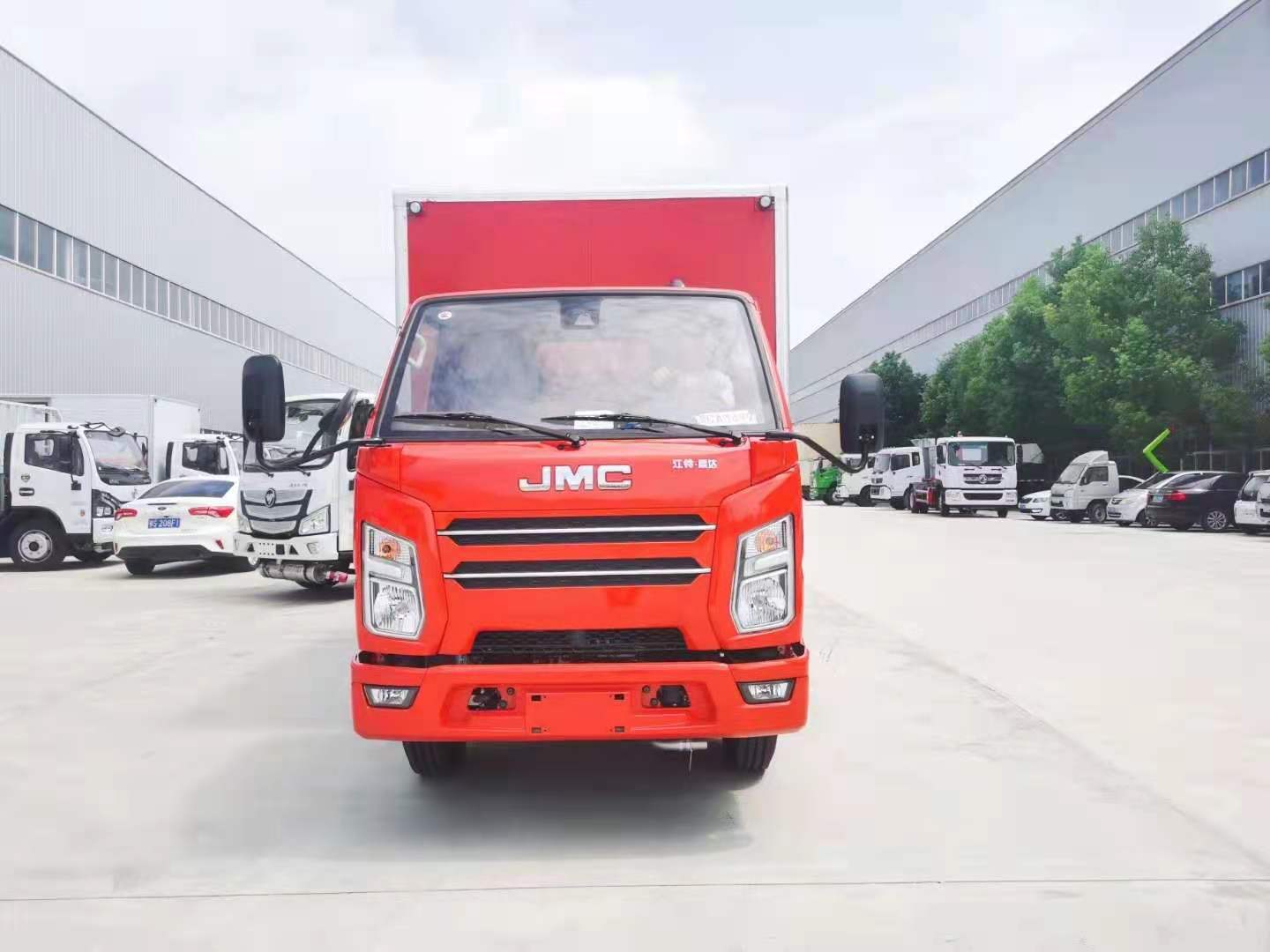 江铃顺达整车红国六危险品车