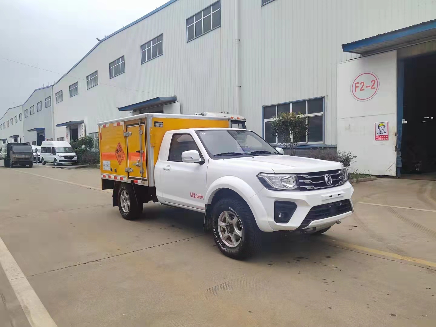 四驱皮卡危险品车怎能错过东风车