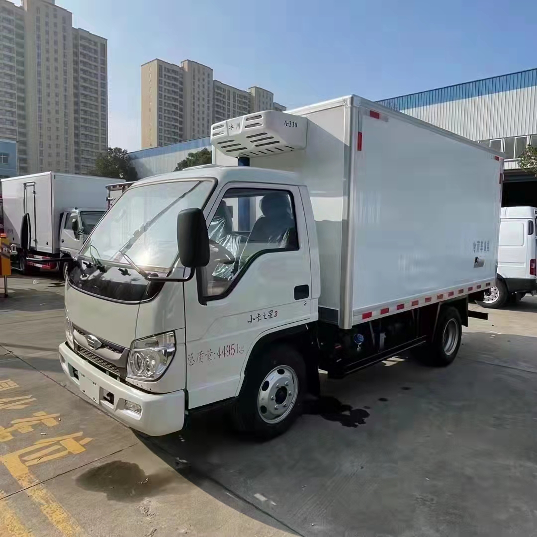 福田时代小卡之星3国六柴油冷藏车