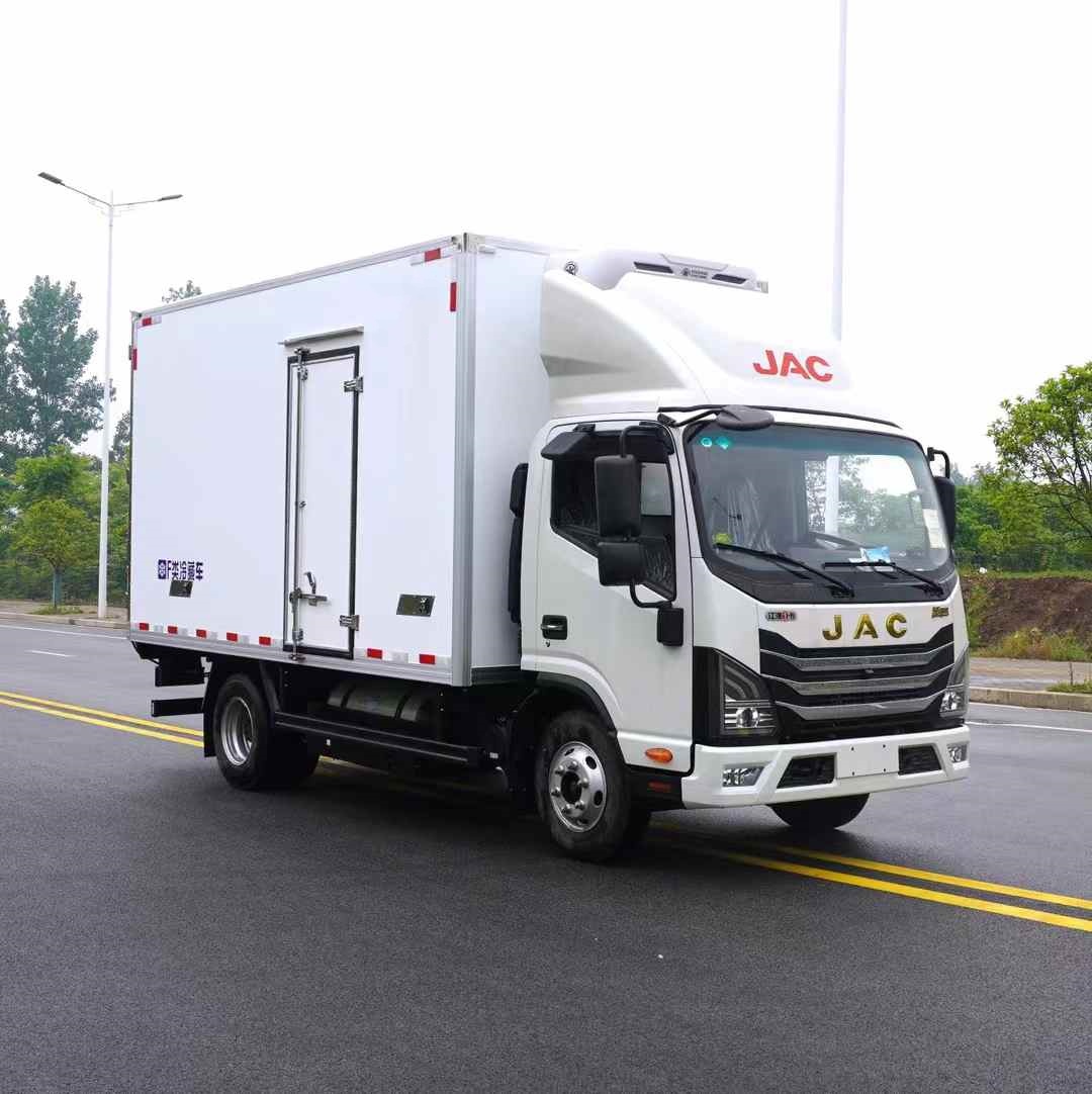 江淮运多多傲运国六油气两用冷藏车