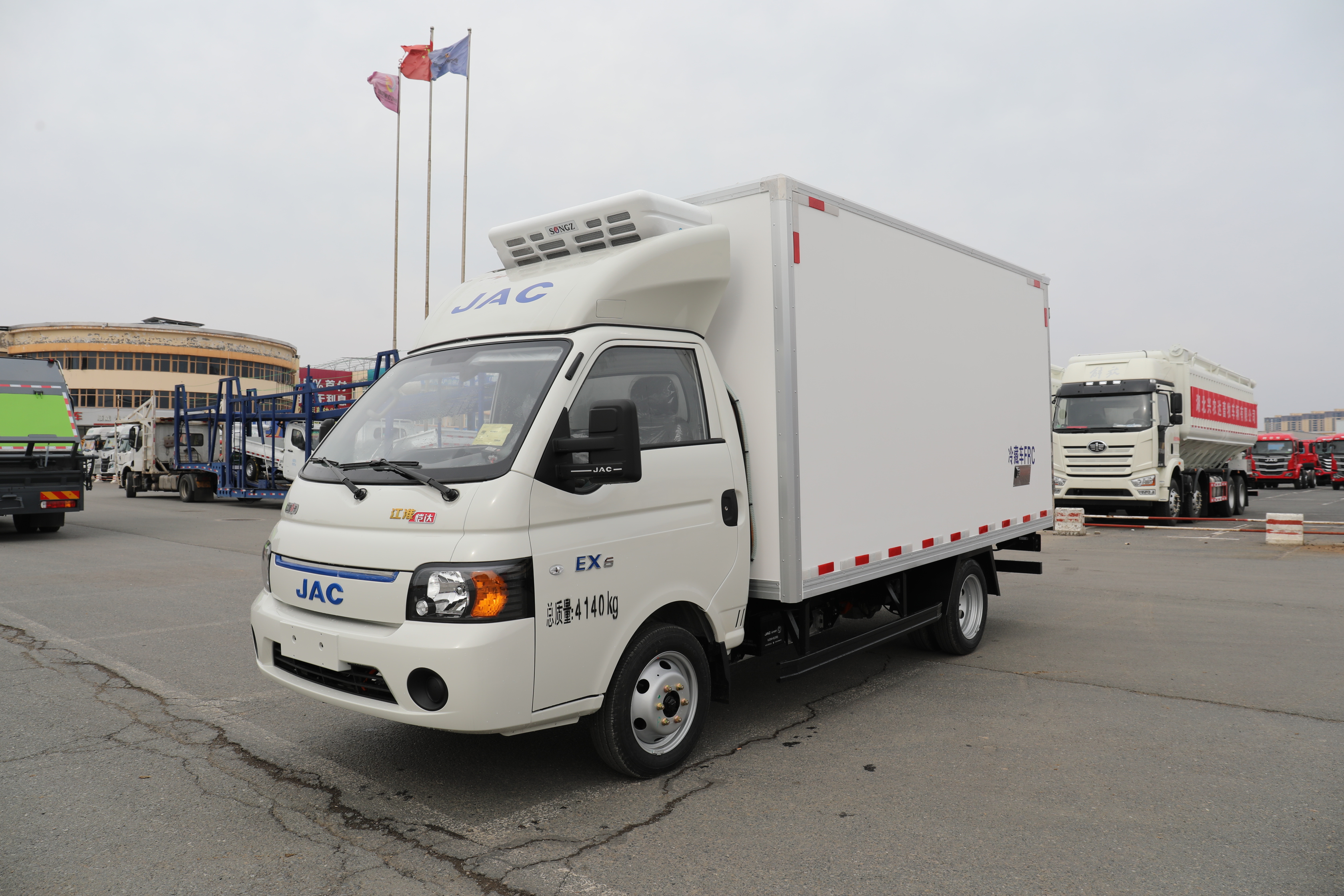 江淮恺达EX6国六纯电动双胎冷藏车