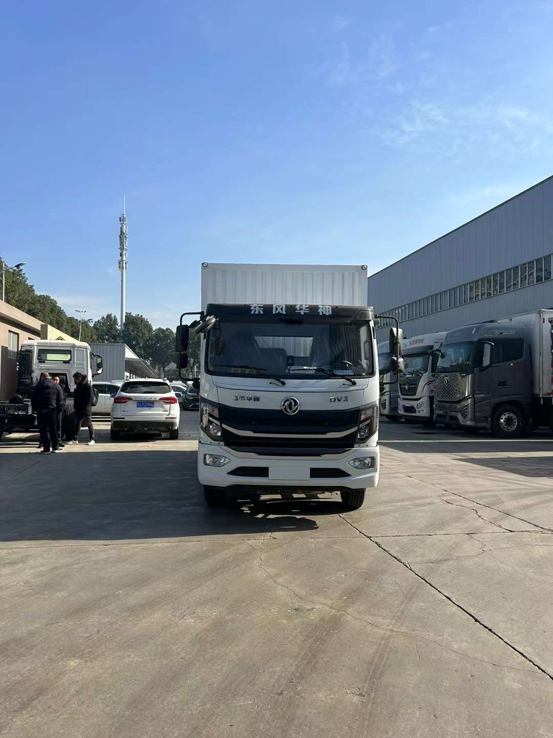 东风华神国六毒性气体厢式运输车