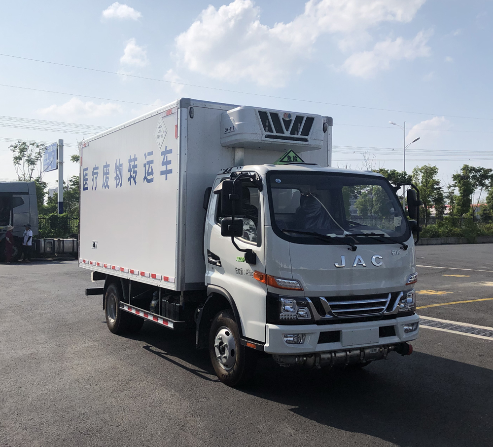 江淮国六蓝牌医疗废物转运车
